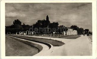 Balaton - 5 db régi városképes lap, Balaton és környéke / 5 pre-1945 town-view postcards