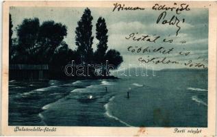Balaton - 5 db régi városképes lap, Balaton és környéke / 5 pre-1945 town-view postcards