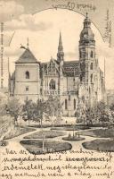 3 db 1902 előtti aranyozott litho művészlap / 3 pre-1902 golden decorated litho art postcards