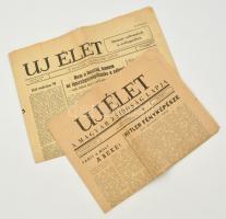 1950-1967 Új Élet, a Magyar Izraeliták Lapja 2 száma: VI. évf. 17. és XXII. évf 6. szám