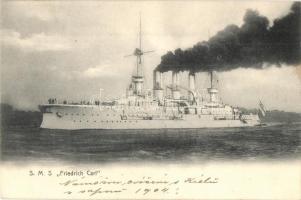 SMS Friedrich Carl Grosser Kreuzer der deutschen Kaiserlichen Marine / German Navy armored cruiser