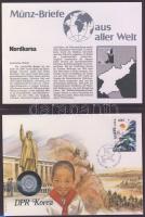 Érmés boríték tétel, 41db, egész világ, dekoratív gyűjtemény, hozzávaló újszerű albumban