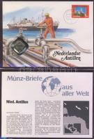 Érmés boríték tétel, 41db, egész világ, dekoratív gyűjtemény, hozzávaló újszerű albumban