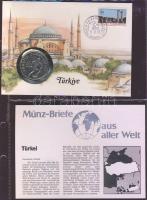 Érmés boríték tétel, 41db, egész világ, dekoratív gyűjtemény, hozzávaló újszerű albumban