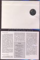 Érmés boríték tétel, 41db, egész világ, dekoratív gyűjtemény, hozzávaló újszerű albumban