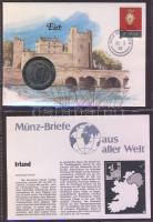 Érmés boríték tétel, 41db, egész világ, dekoratív gyűjtemény, hozzávaló újszerű albumban