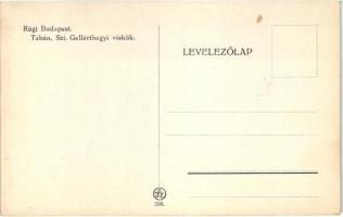 Budapest I. Tabán - 6 db régi képeslap / 6 pre-1945 postcards s: Helbing