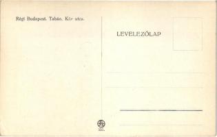 Budapest I. Tabán - 6 db régi képeslap / 6 pre-1945 postcards s: Helbing