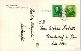 Budapest I. Tabán - 6 db régi képeslap / 6 pre-1945 postcards s: Helbing