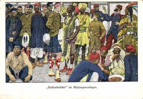 Kultur-brothers in POW camp