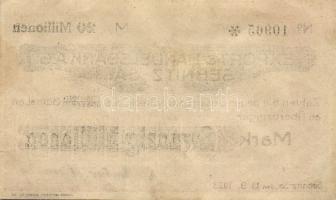 Német Birodalom/Weimari Köztársaság/Sebnitz 1923. 20.000.000M T:II