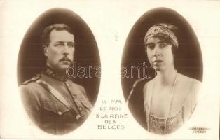 26 db VEGYES európai uralkodók motívumlap, sok belga / 26 MIXED European royalties, monarch motive c...