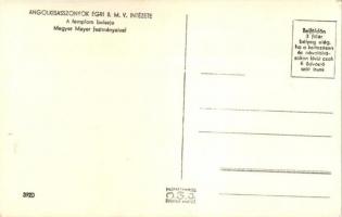 Eger, Angolkisasszonyok BMV intézete - 2 db régi képeslap / 3 pre-1945 postcards