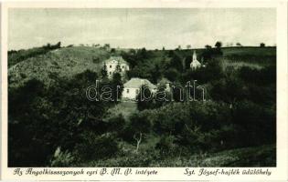 Eger, Angolkisasszonyok BMV intézete - 2 db régi képeslap / 3 pre-1945 postcards