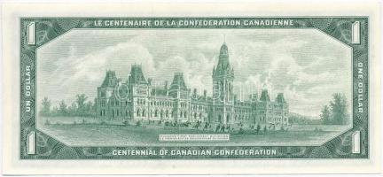 Kanada 1967. 1$ "A Kanadai Konföderáció centenáriuma" emlékkiadás T:I
Canada 1967. 1 Doll...