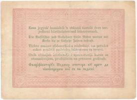 1848. 5Ft "Kossuth bankó" vörösesbarna nyomat T:III szennyeződés