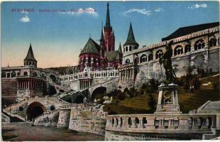 Budapest I. várrészletek - 3 db régi képeslap / 3 pre-1945 postcards