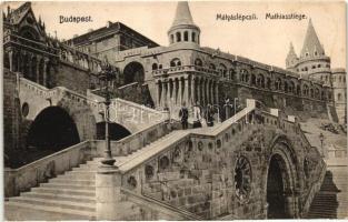 Budapest I. várrészletek - 3 db régi képeslap / 3 pre-1945 postcards