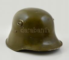 cca 1940 II. világháborús magyar Alumínium tiszti díszsisak / Hungarian helmet from World war II,