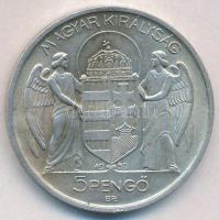 1939. 5P Ag "Horthy balra" T:1- apró ph