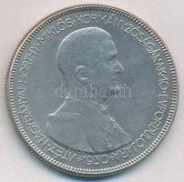 1930. 5P Ag "Horthy jobbra" T:2 Adamo P8