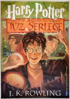 cca 2000 Harry Potter és a Tűz Serlege könyv plakát, 59x42 cm