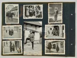 cca 1913-1938 A 34. gyalogezredről készült fotók, a hejőcsabai tábor, a felvidéki bevonulás életképe...