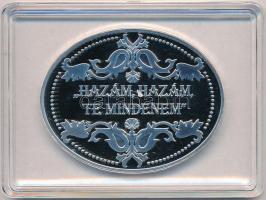 DN "Hazám, hazám, te mindenem / Legendás épületek - Dobó István / Egri vár" ezüstözött Cu ...