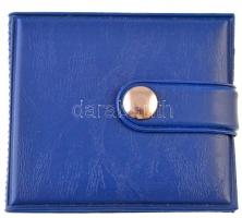 ~1970. "Malév Törzsgárda - 5 év" aranyozott, zománcozott jelvény miniatűrrel, eredeti kék ...