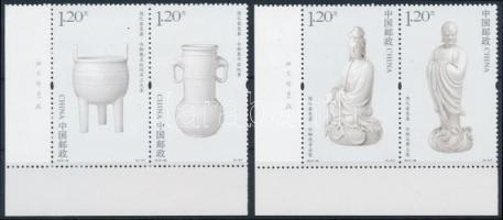 2012 Porcelán sor ívsarki párokban Mi 4406-4409