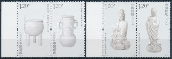 2012 Porcelán sor ívszéli párokban Mi 4406-4409