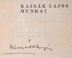 Kassák Lajos: Egy ember élete VII. kötet: Károlyi forradalom.+VIII. kötet: Kommün.  Kassák Lajos mun...