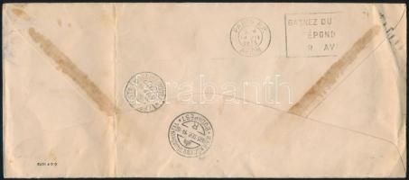Airmail cover to Hungary Légi levél Budapestre