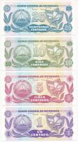 Nicaragua 1991. 1c + 5c + 10c + 25c T:I
Nicaragua 1991. 1 Centavo + 5 Centavos + 10 Centavos + 25 C...
