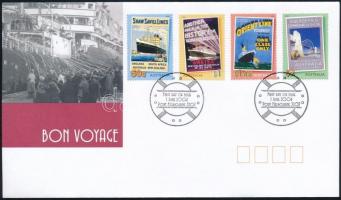 Have a nice trip! set FDC, Jó utat! sor FDC-n