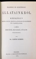 Lázár Kálmán, Kriesch János: Hasznos és kártékönyv állatainkról. I-II. kötet. I. kötet: Emlősök, mad...