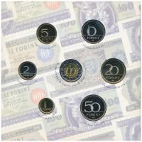 2006. 1Ft-100Ft 8klf db, forgalmi sor szettben, benne 1946-os 1Ft Ag "Hatvanéves a Forint"...