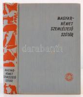 Magyar-német szemléltető szótár. Bp., 1959, Terra. Kiadói egészvászon-kötés, magyar és német nyelven./ Hungarian-German Illustrative Dictionary. Linen-binding, in Hungarian and German language.