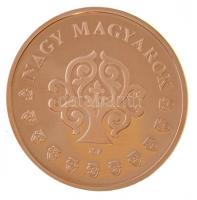 ifj. Szlávics László (1959-) 2011. "Nagy Magyarok / Szent István 1000-1038" aranyozott Cu ...