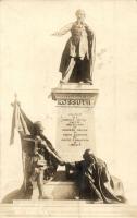 1928 New York City, Kossuth Lajos szobra / statue of Kossuth Lajos, Hungarika, photo