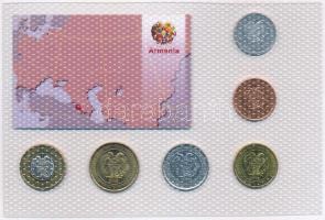 Örményország 2003-2004. 10D-500D (6xklf) "Quest for Freedom" sorozat, forgalmi sor műanyag...