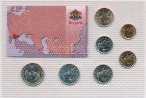 Bulgária 1999-2002. 1s-1L (7xklf) "Quest for Freedom" sorozat, forgalmi sor műanyag díszcs...