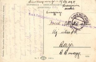 Mostar, Mujage Komadine i Rimski most sa okolinom / M. Komadina's und Römerbrücke mit Umgebung ...