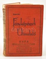 David, Ludwig: Fényképészeti útmutató. Kassa, 1931, Athenaeum. Vászonkötésben, gerince hiányzik, egyébként jó állapotban.