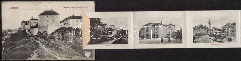 Veszprém, Várfok a Szent Benedek hegyről. leporellolap
