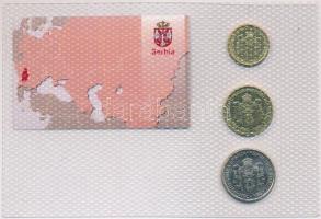 Szerbia 2005. 1D-10D (3xklf) "Quest for Freedom" sorozat, forgalmi sor műanyag díszcsomago...