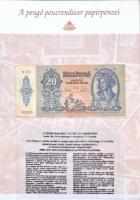 1930-1946. 10-1.000.000BP (19xklf) bankjegy, "Bankjegyek egy letűnt korszakból" albumban, ...