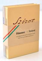 Himnusz- Szózat.:  Kölcsey Ferenc-Erkel Ferenc: Himnusz. A gondolattól a világhírig. Összeállította és szerkesztete Radó György. Bp., 1988, Hazafias Népfront és a Magyar Írók Szövetsége. Bővített kiadás. Kiadói kartonált papírkötés, 20 nyelven. Jó állapotban. Vörösmarty Mihály-Egressy Béni: Szózat. Gondolattól a világhírig. Összeállította és szerkesztete Radó György. Bp., 1988, Hazafias Népfront és Magyar Írók Szövetsége. Bővített kiadás. Kiadói kartonált papírkötés, 24 nyelven. Jó állapotban.