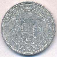 1932. 2P Ag "Madonna" T:2-,3 Adamo P7