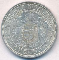 1933. 2P Ag "Madonna" T:2,2- Adamo P7